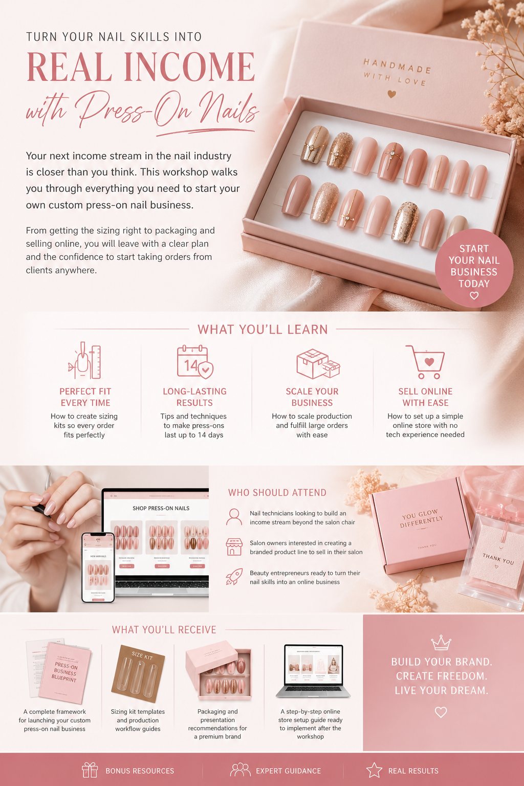 How to Start a Custom Press-On Nail Business